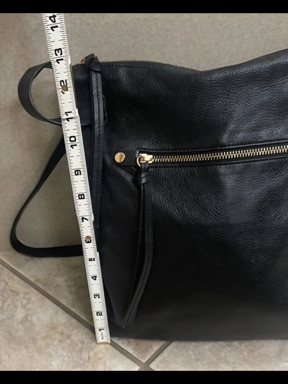 KOOBA FAIRFIELD Black Leather Convertible Backpack - Picture 7 of 16